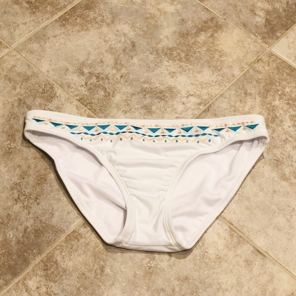 🆕 The Bikini Lab beaded hipster bikini bottoms